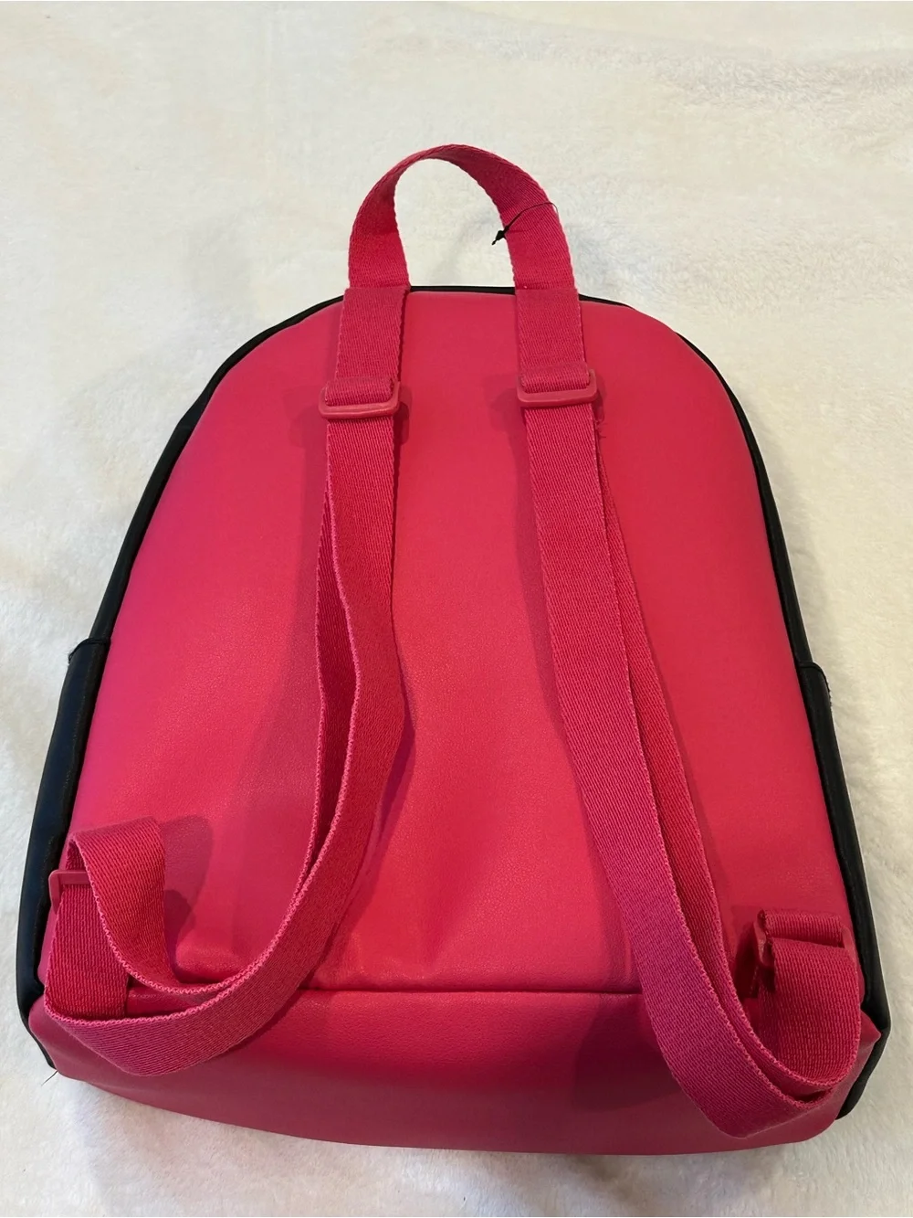 Disney Minnie Mouse Black Backpack with Front Pocket